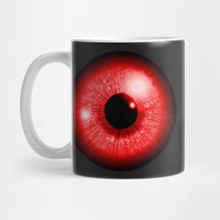 Red Iris Eyeball Mug